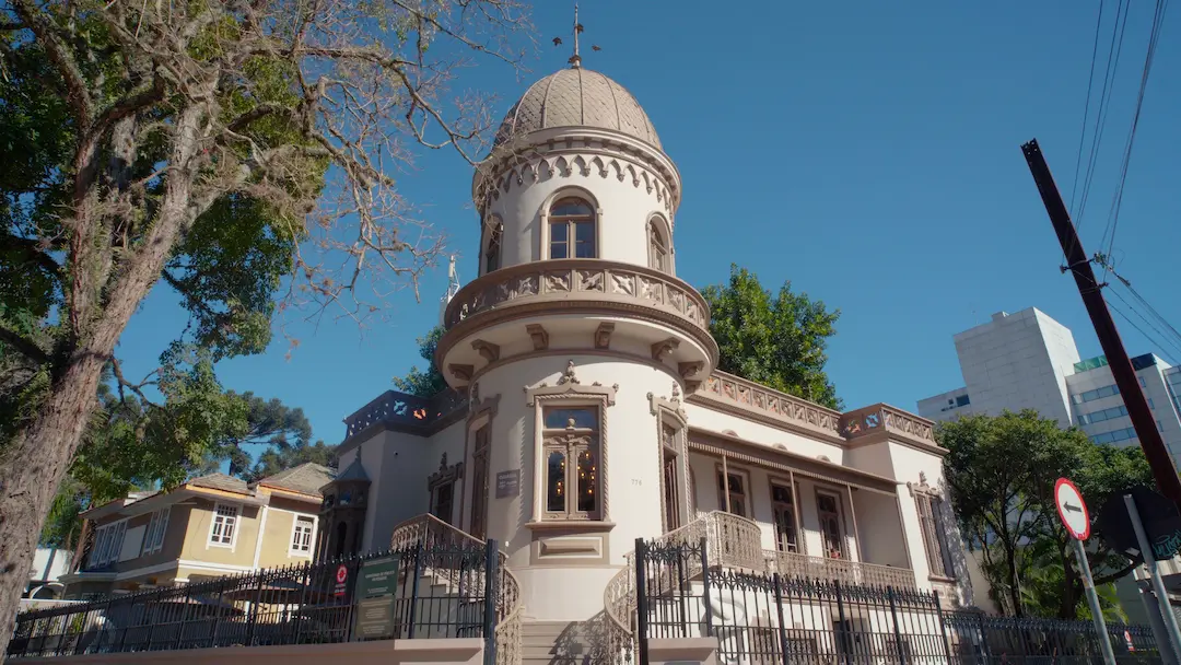Fachada da Casa Paraná, sede do LIDE Paraná